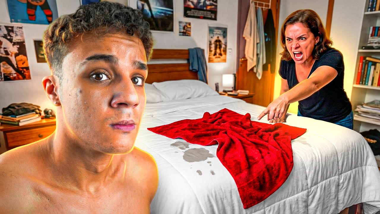 Você Já Esqueceu A Toalha Molhada Na Cama?