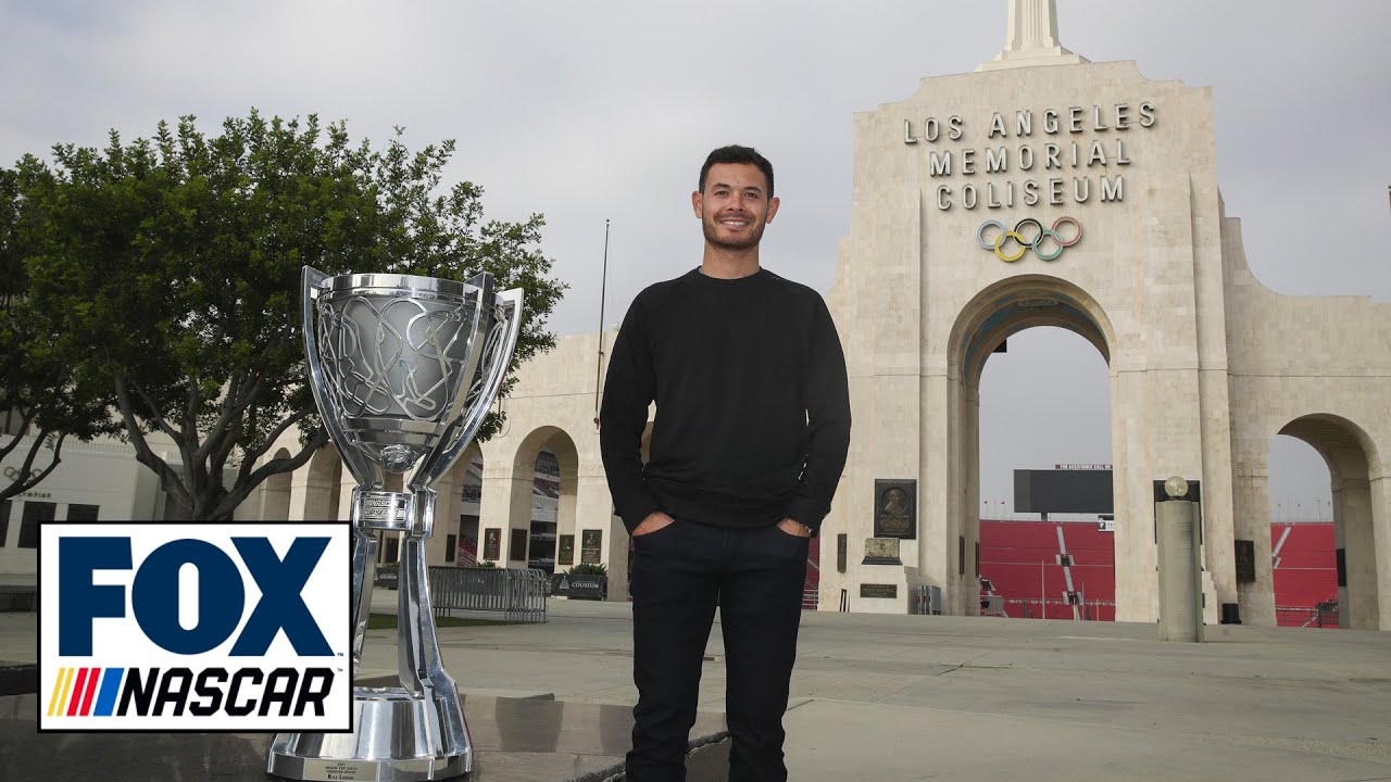 Kyle Larson on his tour of the LA Coliseum, 2021 season | NASCAR ON FOX