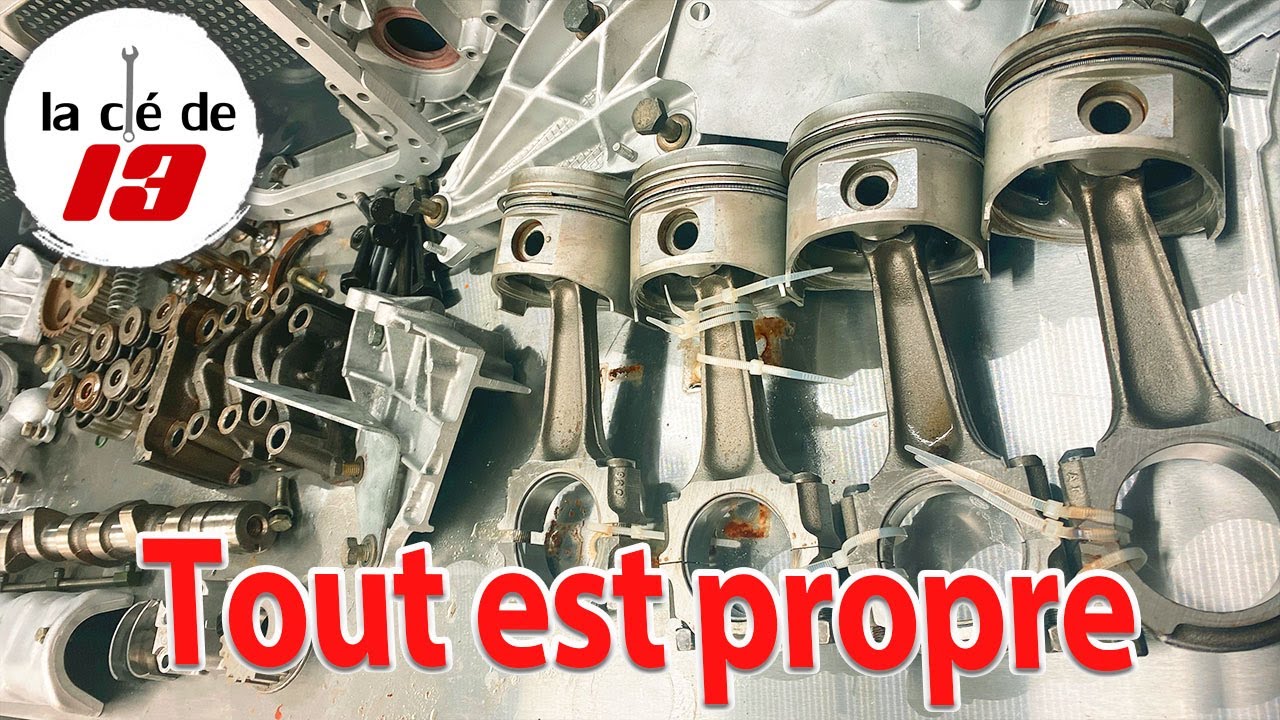 Contrôle de l'état du moteur. Le microbillage c'est le Feu