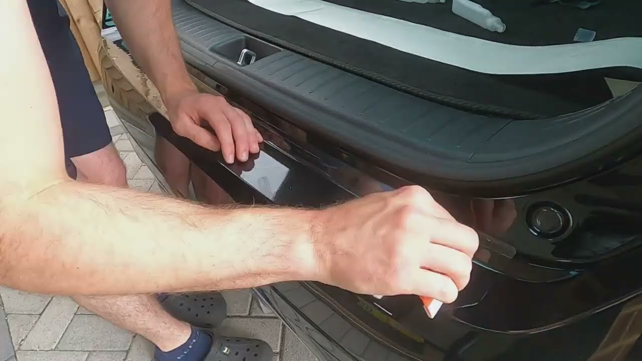 Kia Sportage Rear Bumper Protector - Luxshield Install