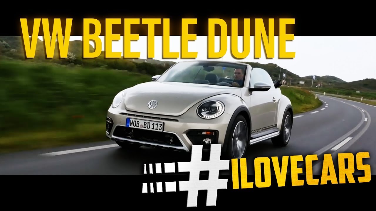 VW Beetle Dune Cabrio 2016 Test 1.4 TSI 150 PS / review - #ilovecars