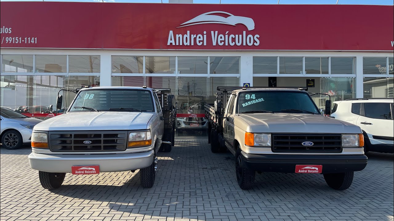 FORD  F-4000 SUPER (MOTOR MWM) RARIDADE 1994 - FORD F-4000 TURBO CUMMIS (RARIDADE) 1998.🔝