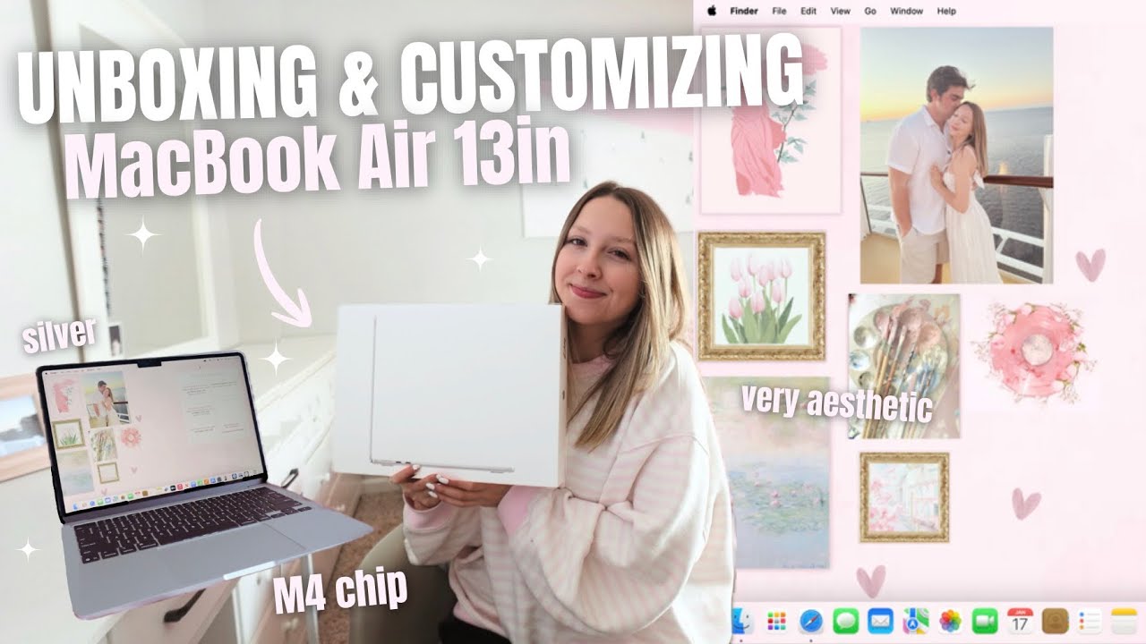 Распаковка и настройка MacBook Air 13'' 2026 года с чипом M4.