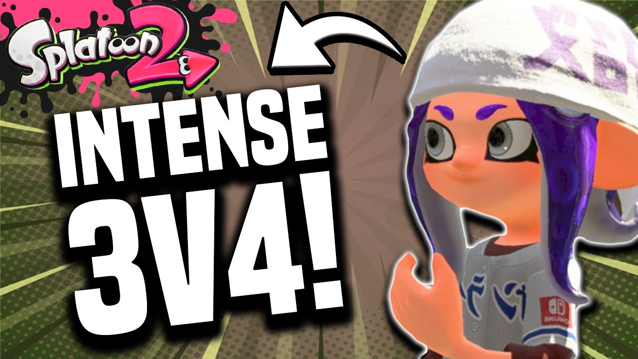 3v4 WIN in the most chaotic tournament in Splatoon 2