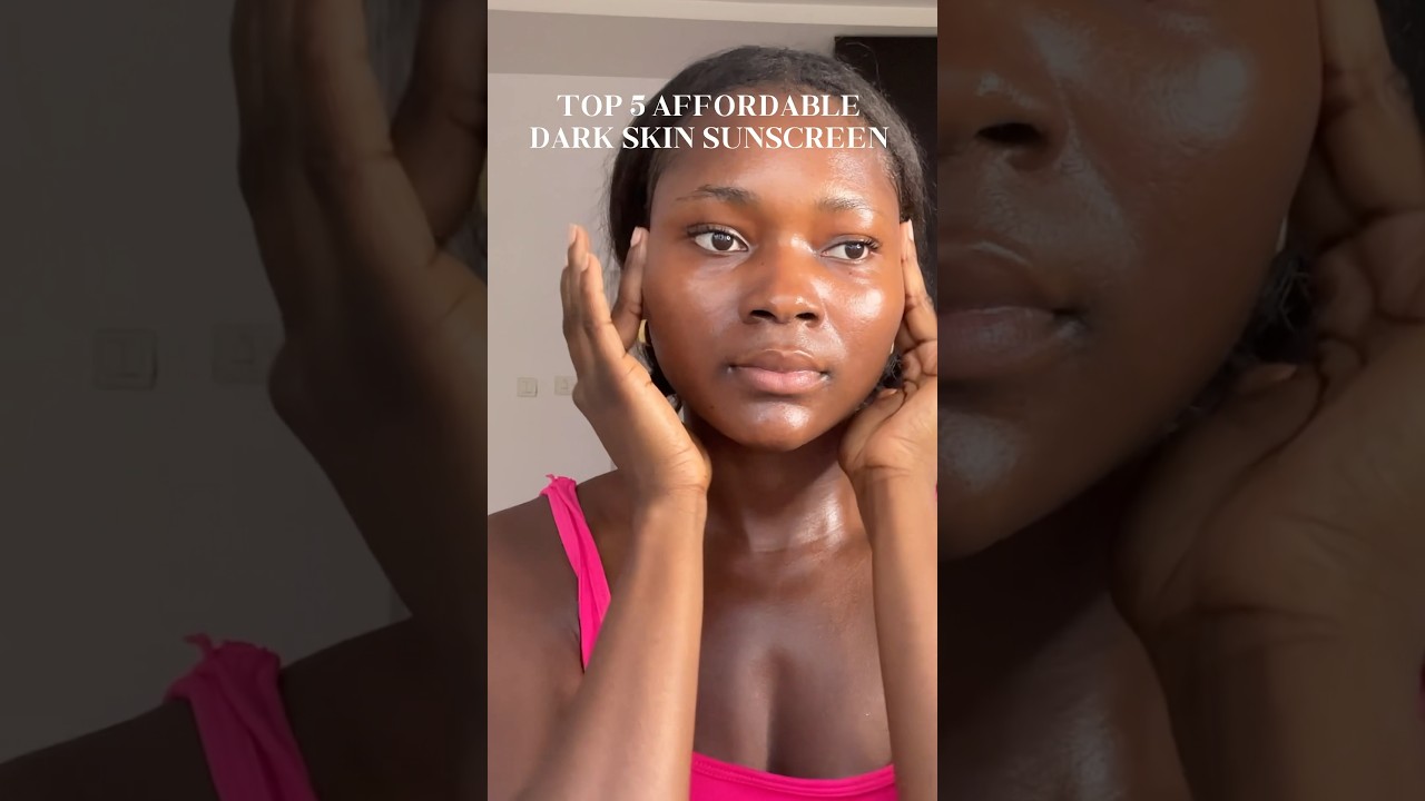 Best sunscreen for dark skin #sunscreenfordarkskin #sunscreen #short