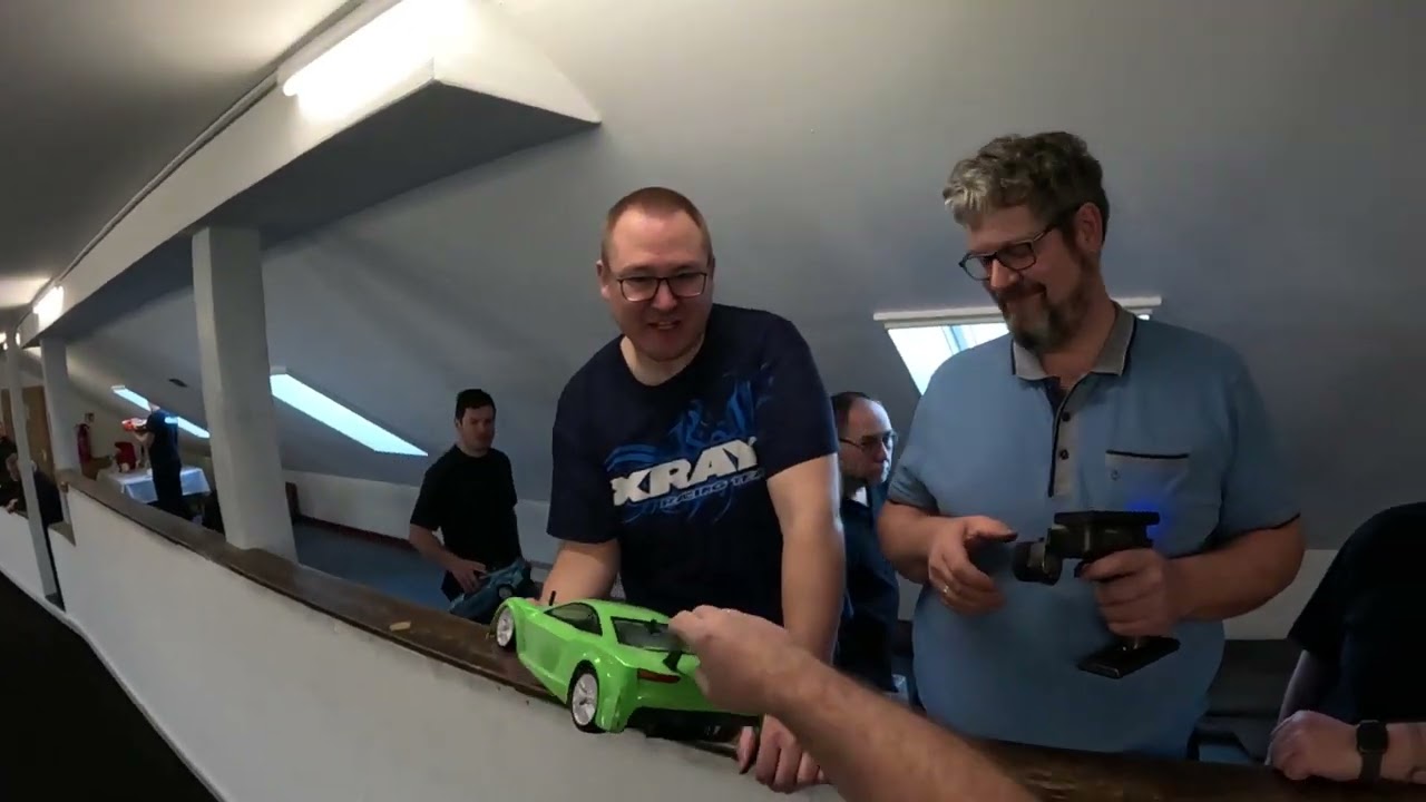 Rc Rennen bei Donath (Rohrbach)1:10 Tamiya TT01 C-Finale 2.Lauf