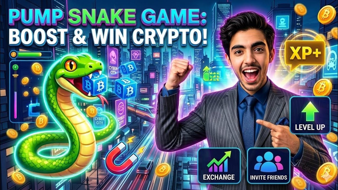PUMP. SNAKE 🐍GAME CITY EXPLAINED | HOW TO PLAY