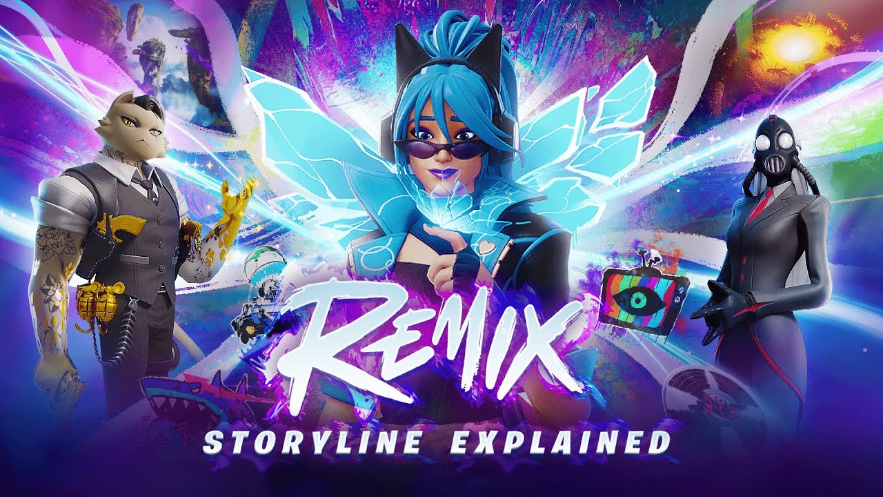 Объяснение сюжетной линии Fortnite CHAPTER 2 REMIX и возвращение ДОКТОРА СЛОУНА!