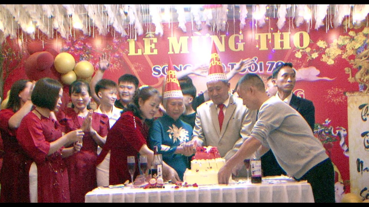 LỄ MỪNG SONG THO CỤ ÔNG LƯU VĂN HỒNG & CỤ BÀ LÊ THỊ TUYẾT TUỔI 70