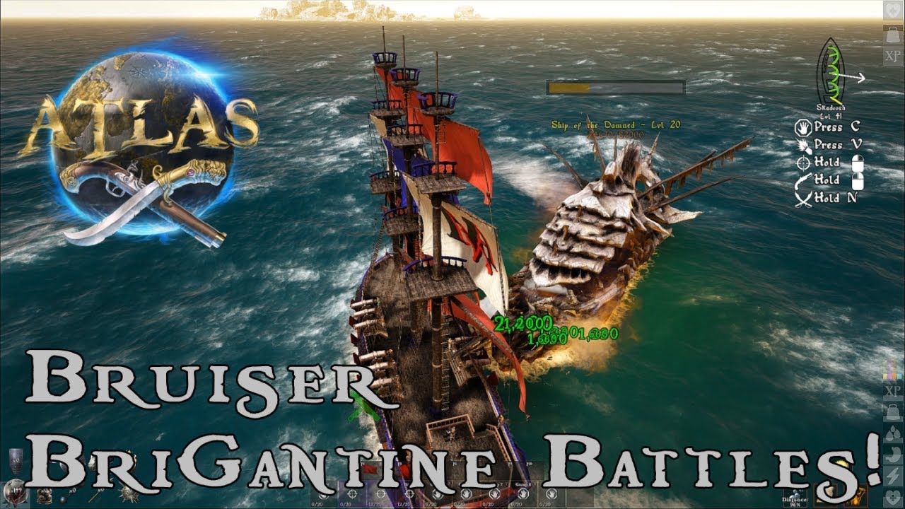 Atlas S1E6 (Sailvation Server) - Bruiser Brigantine Battles!