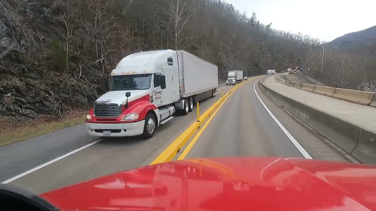 I-40 through the Gorge TN/NC after Hurricane Helene