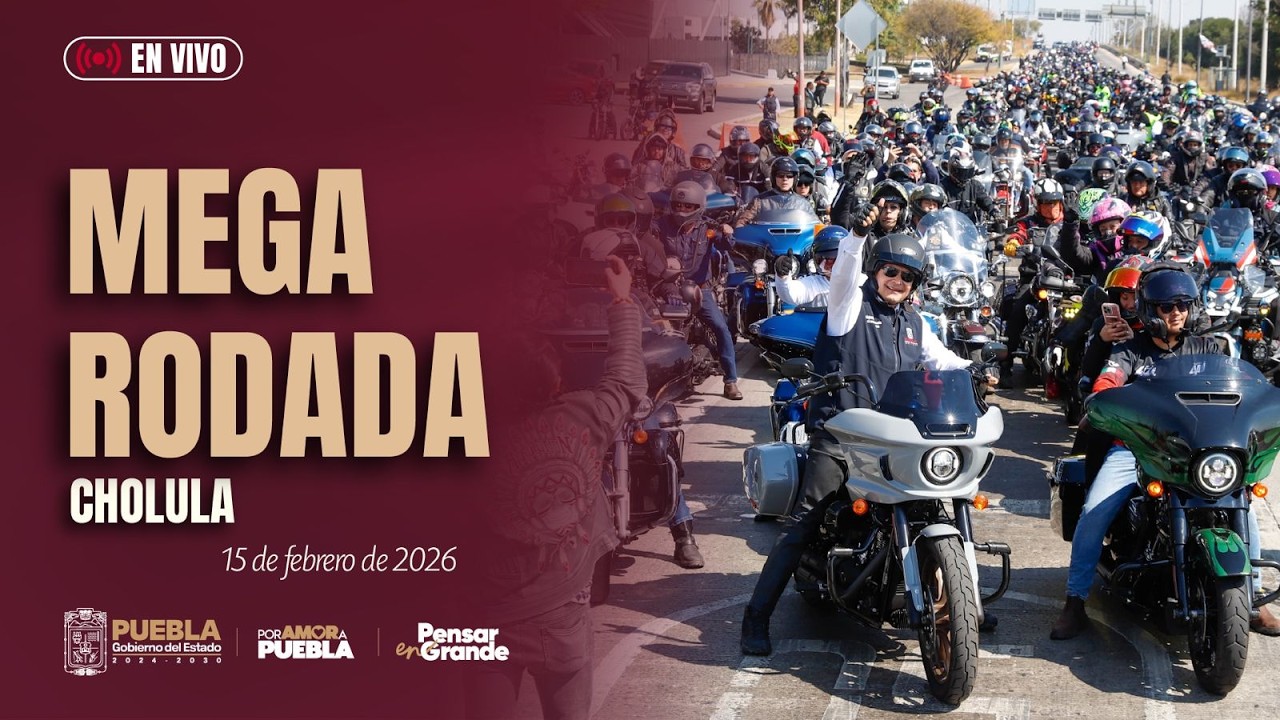 Mega Rodada Cholula 2026.