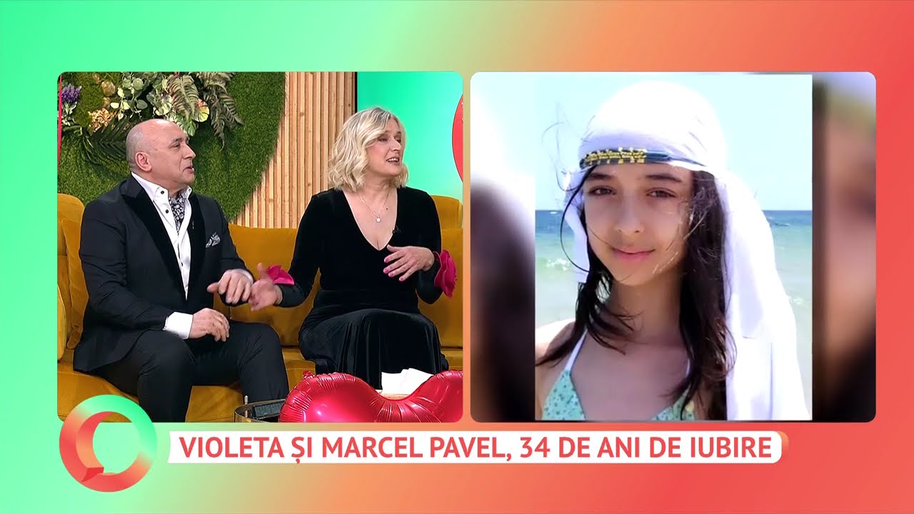 Violeta, frumoasa lui Marcel Pavel