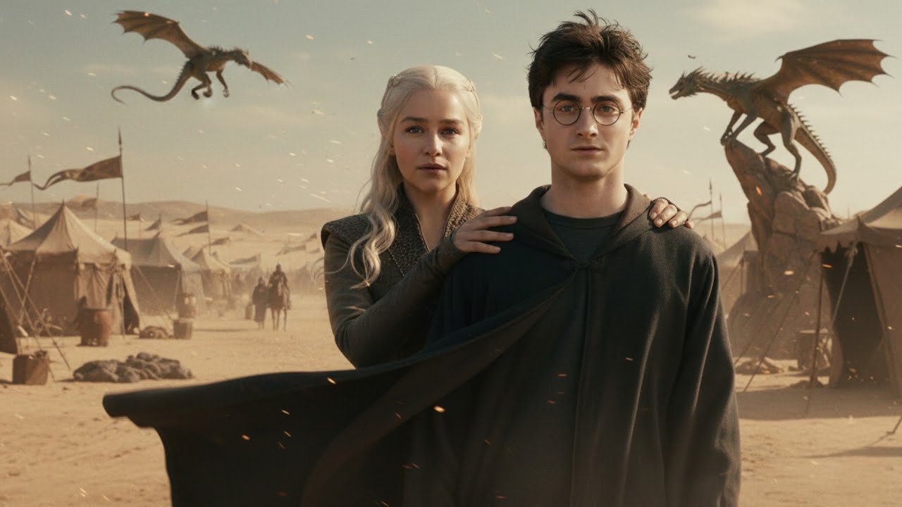 What if Harry Potter Crossed Into Game of Thrones Daenerys Targaryen Chose Him