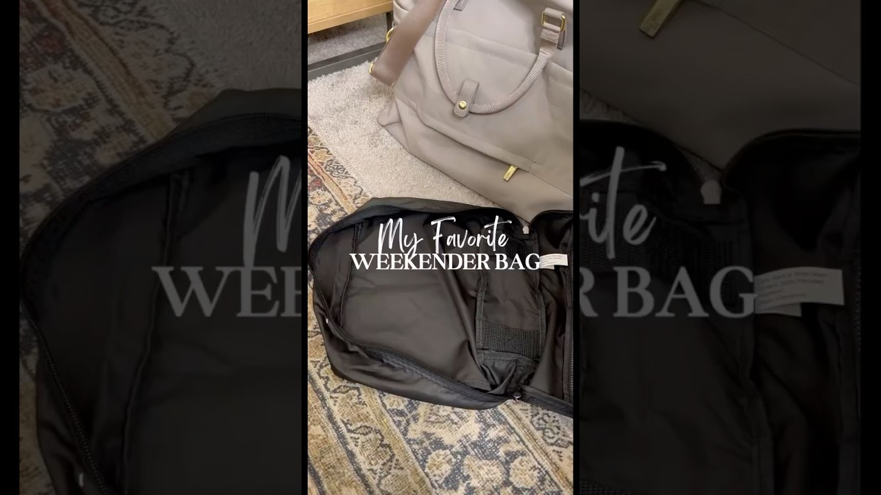 My Favorite Weekender Bag! #spring #weekendtrip #trip #bags #myfavorite #shopping #packwithme #pack