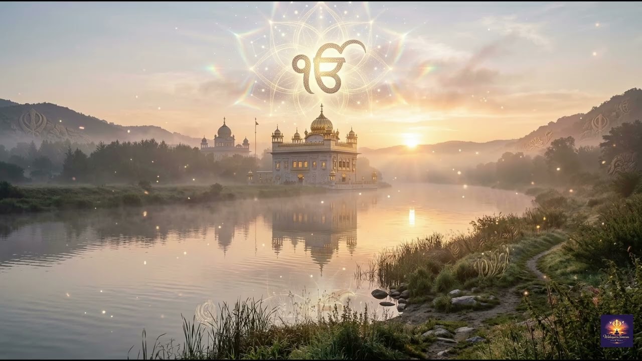1 Hour Waheguru Simran | Gurbani Meditation | Relaxing Sikh Simran for Peace & Healing | Lyrical