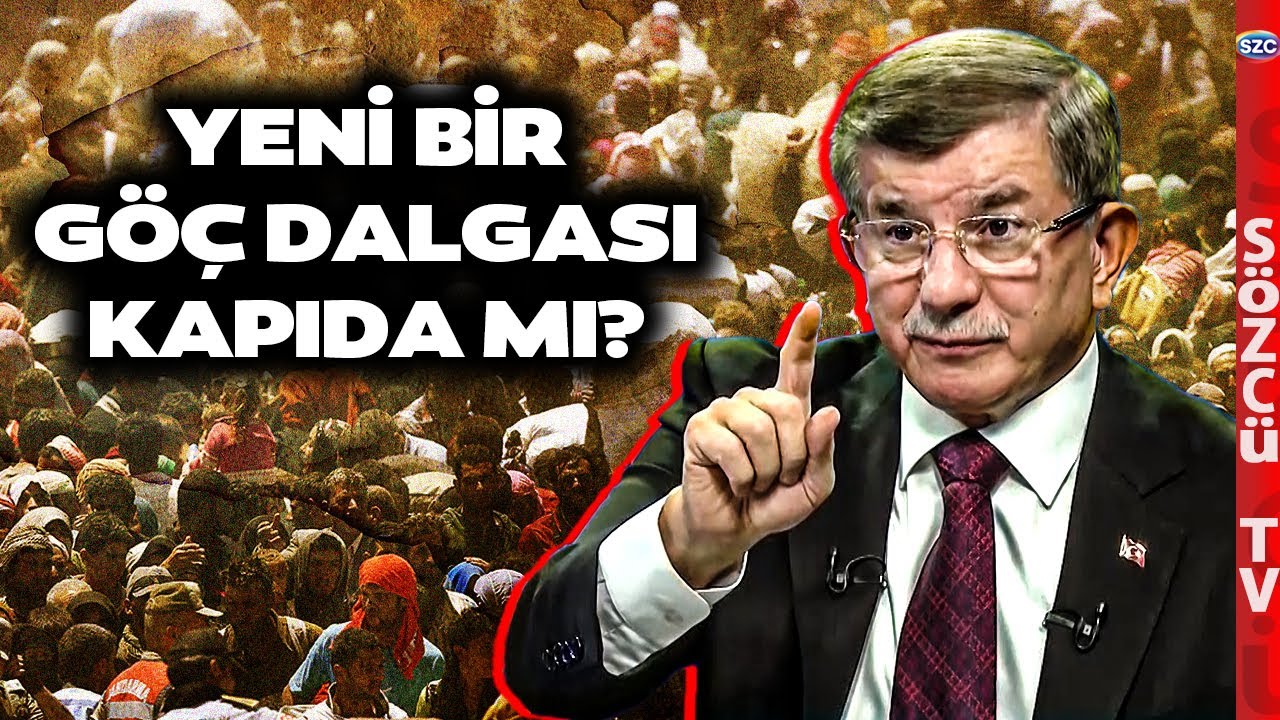 Gazze'den Türkiye'ye Göç Dalgası Yaşanır mı? Ahmet Davutoğlu'ndan Flaş Yanıt