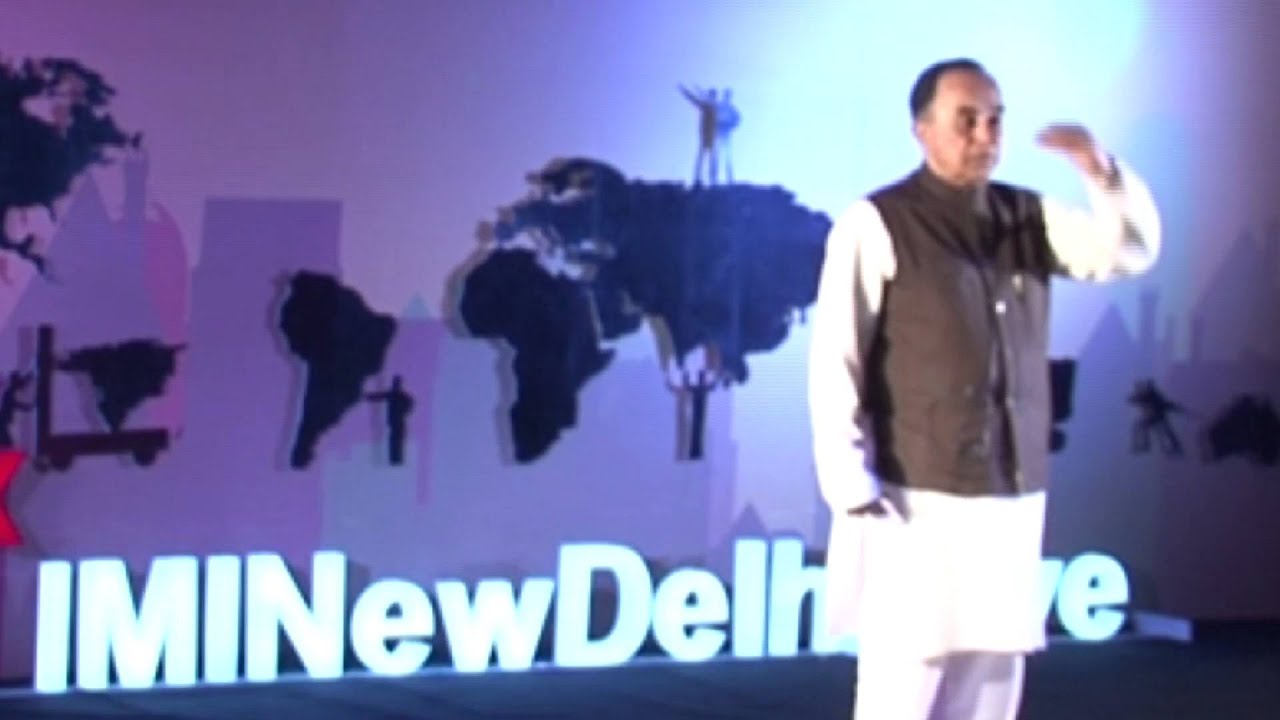 DISCOVER YOUR TRUE IDENTITY | Subramanian Swamy | TEDxIMINewDelhiLive