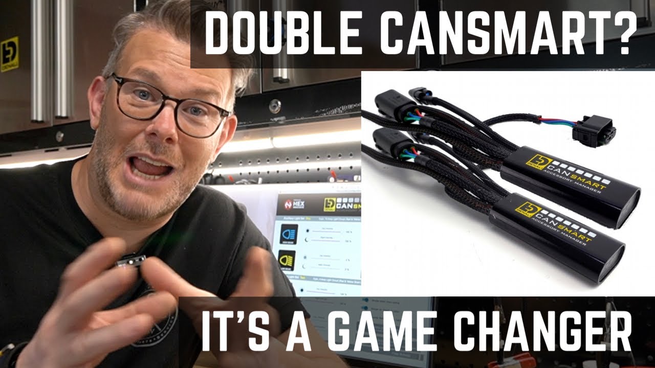 DOUBLE CANSMART OPTIONS. IT'S A GAME CHANGER