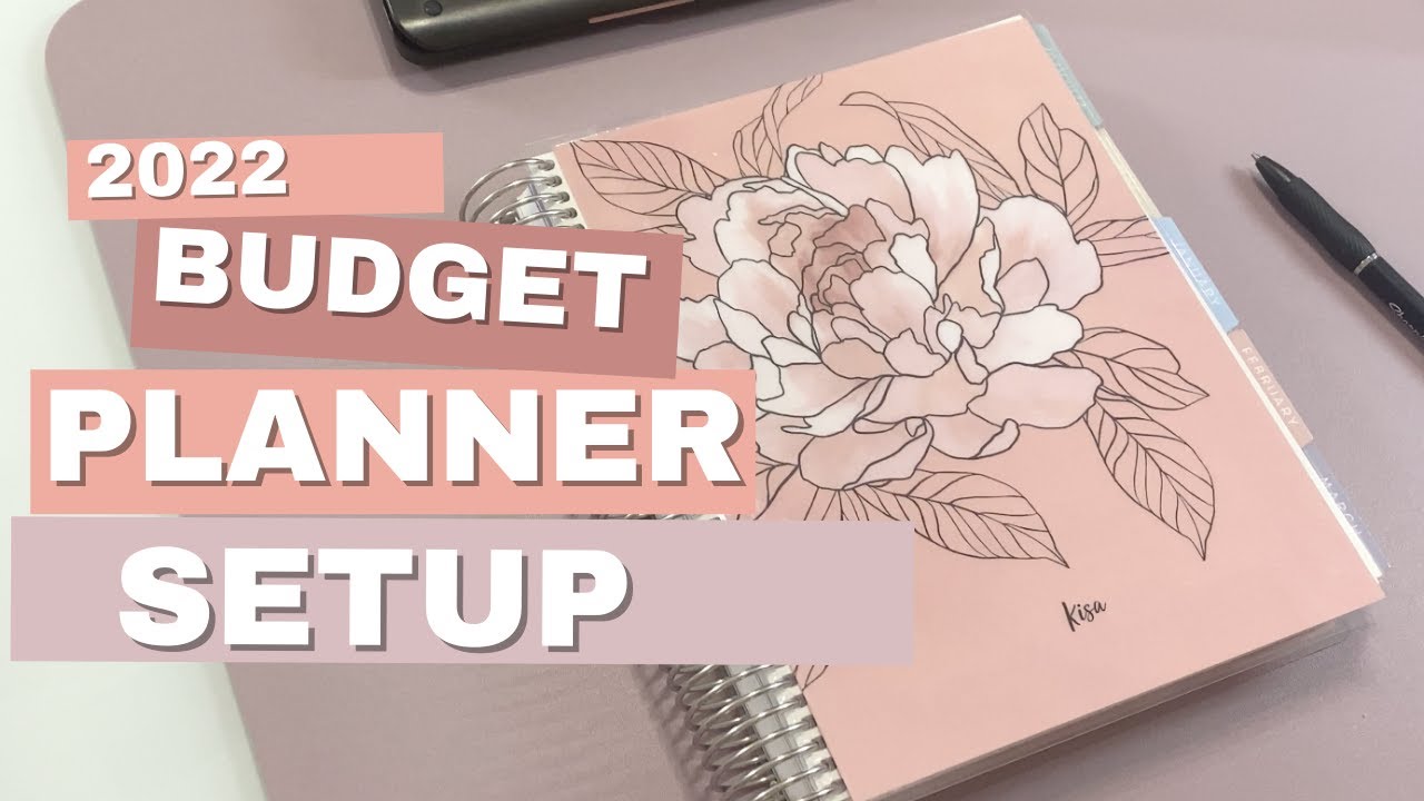 Budget Planner Setup | 2022 Financial Goals💰 | EC Monthly Plannerl