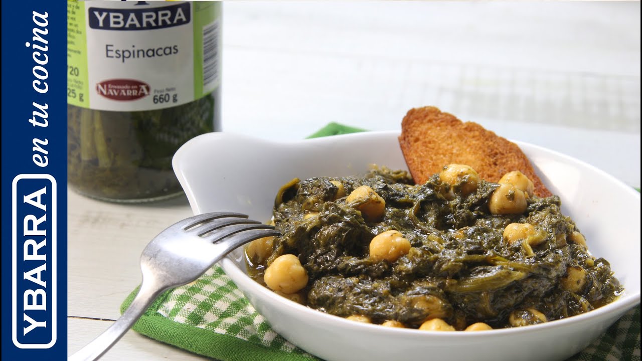 Espinacas con garbanzos