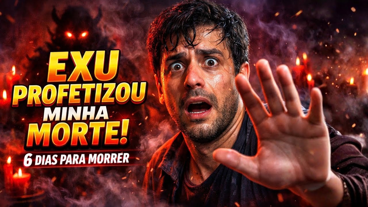 FUI NO TERREIRO DE MACUMBA BUSCANDO MEU FALECIDO PAI, E ENCONTREI UM EXU QUE PROFETIZOU MINHA MORTE