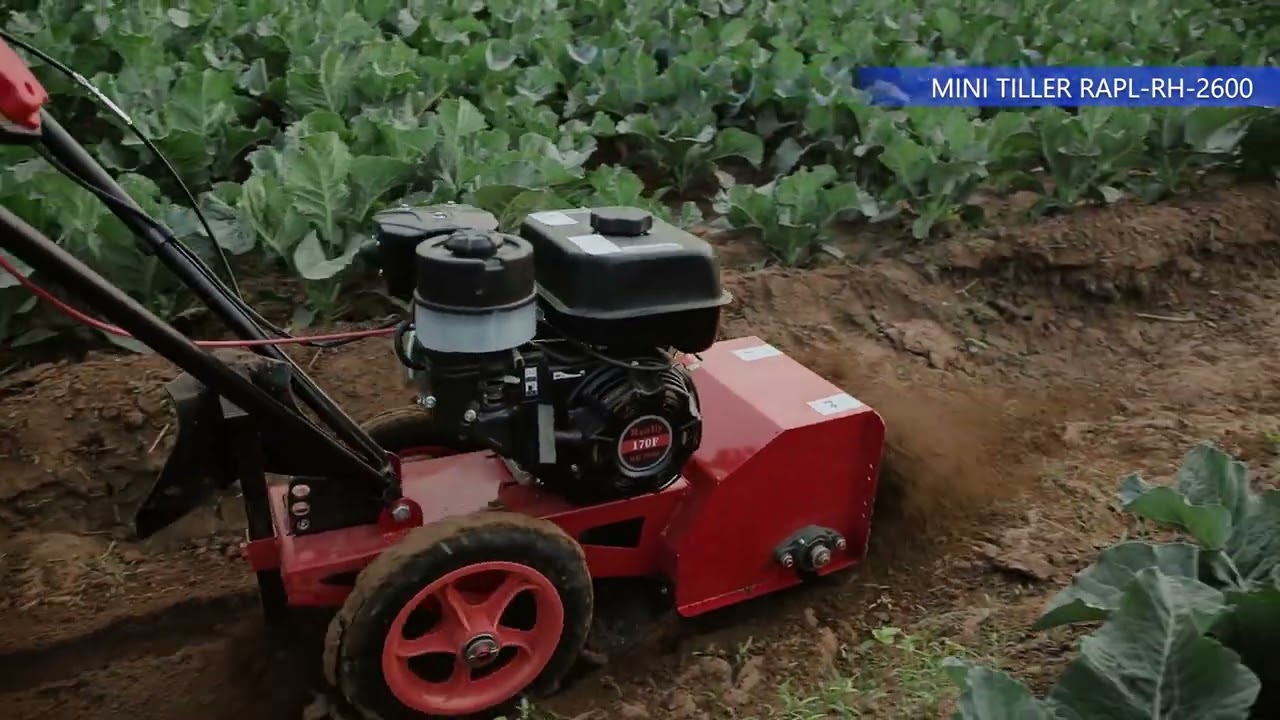 Really Mini Tiller | RAPL-RH-2600  | 7 HP Power Weeder | Petrol Mini Tiller