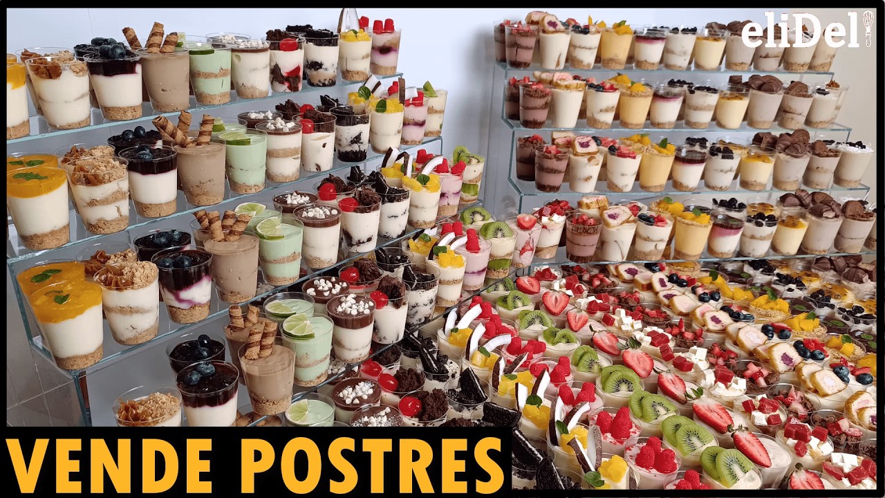 24 Postres 1 RECETA para CREAR tu NEGOCIO ¡PARTE 1!