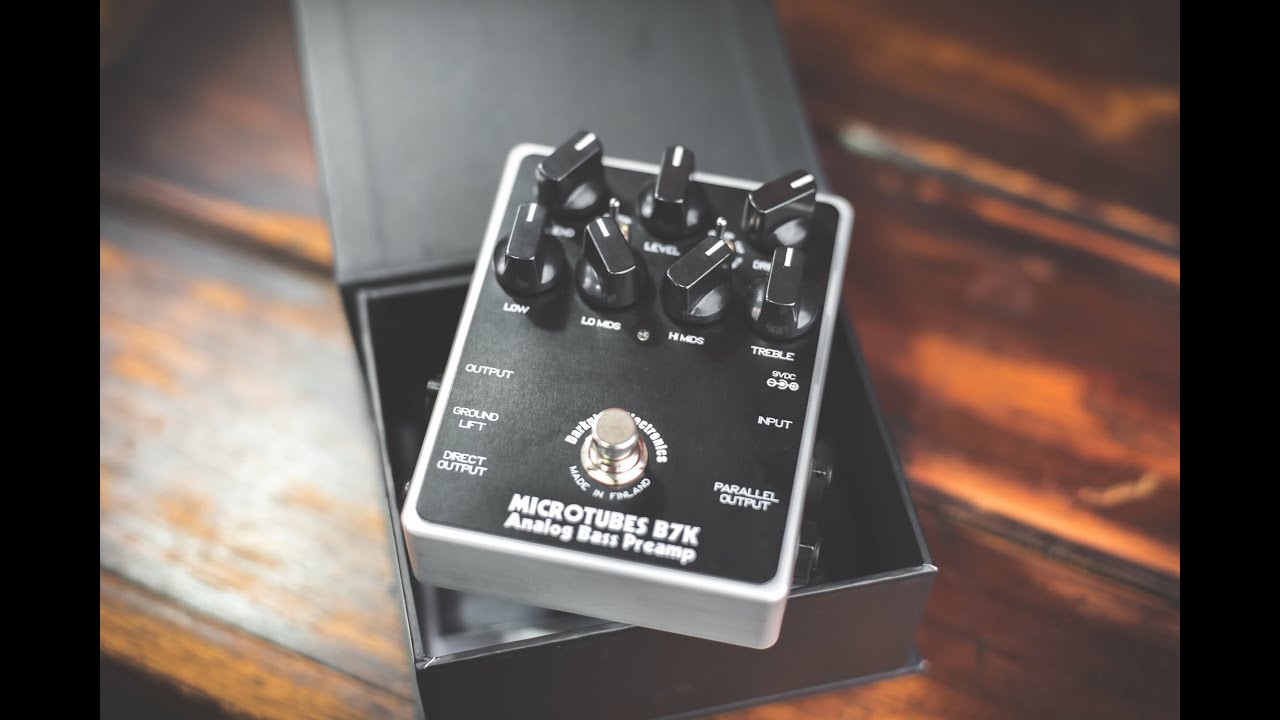 Darkglass Microtubes B7K Analog Bass Preamp - DEMO