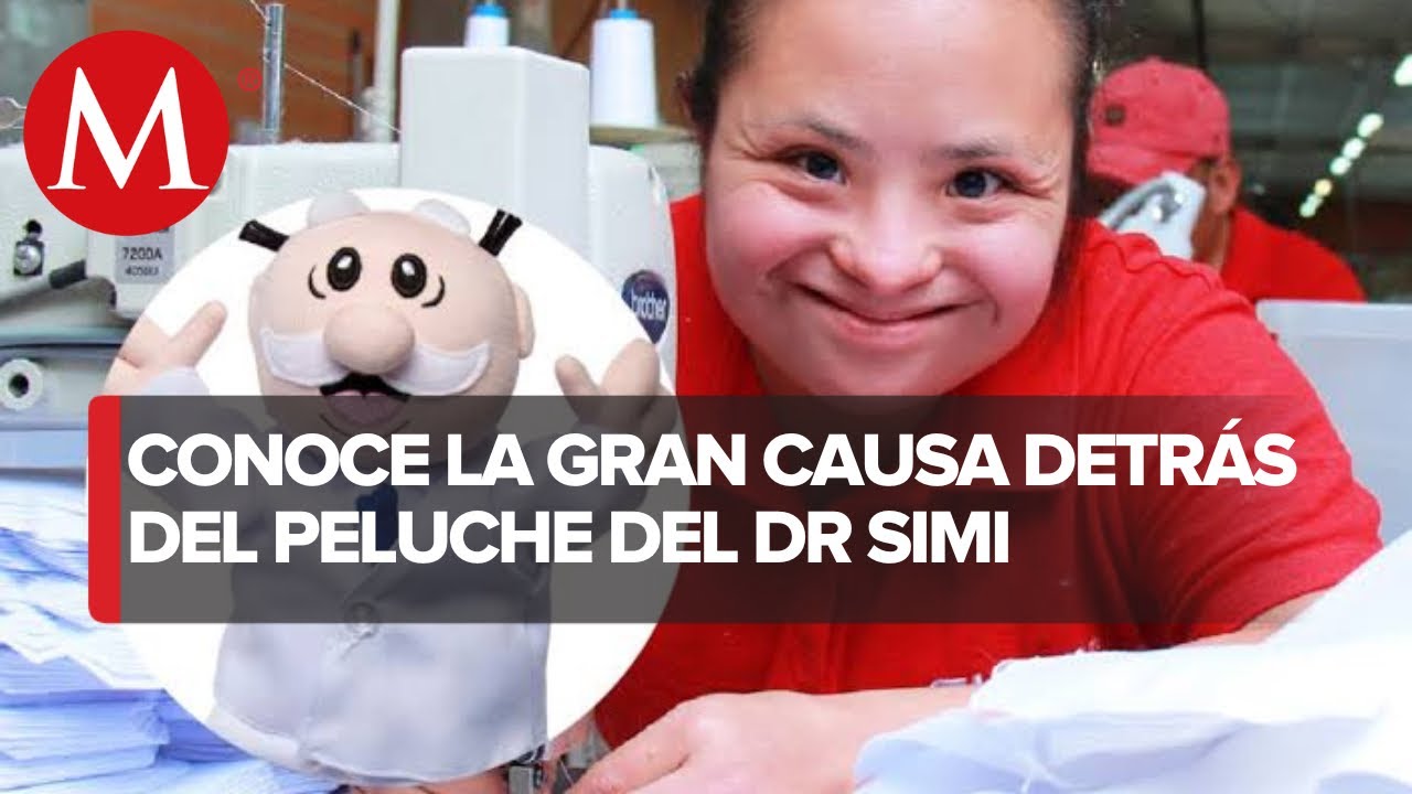 Así se fabrica el famoso peluche del Dr. Simi; poblanos con discapacidad los crean con amor