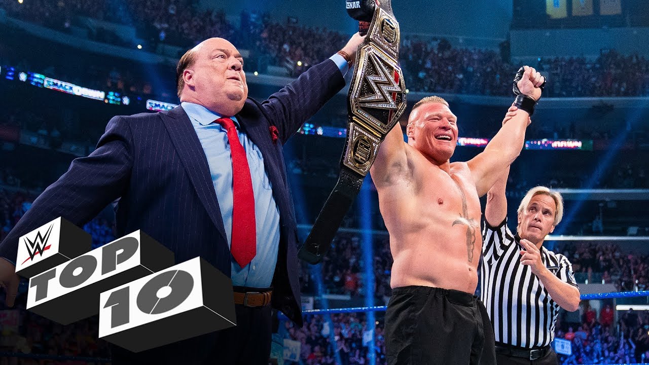 Самые шокирующие моменты 2019 года: WWE Top 10, 29 декабря 2019 г.