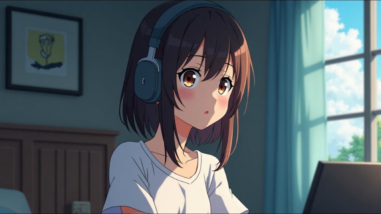 1 Hour Lofi Beats for Studying ☕ Anime Aesthetic Study Music | Deep Focus