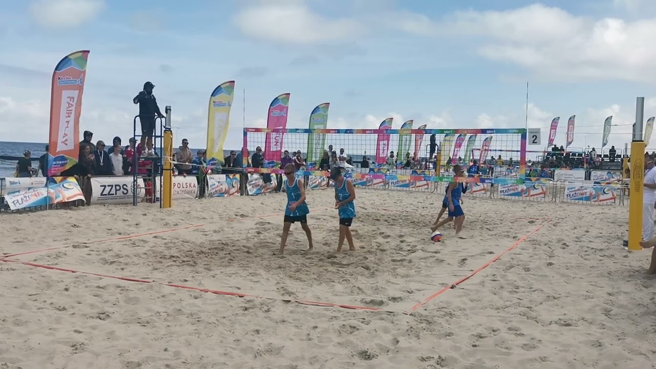 Finał MP na plaży UKS KINDER VOLLEYBALL - Mińsk Mazowiecki