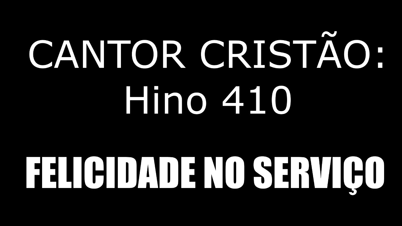 HINO 410 (CC) - FELICIDADE NO SERVIÇO
