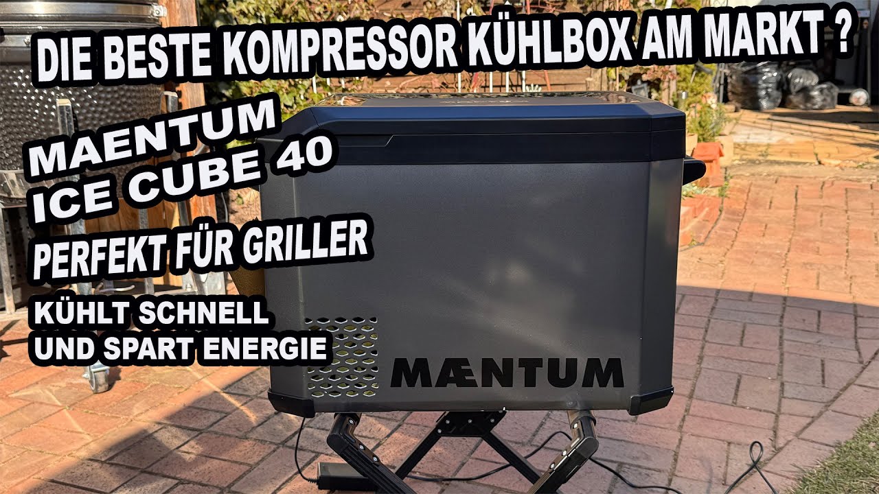 MAENTUM IceCube X 40 Kompressor-Kühlbox  | The BBQ BEAR