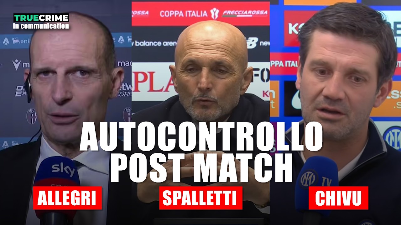 Allegri scherza, Spalletti sbotta, Chivu esplode: chi regge la pressione? 🎭🔥#Comunicazione #Leader