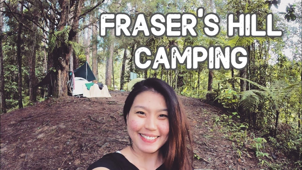Camping at Fraser's Hill - Campfire, Light Rain, and Misty Mornings