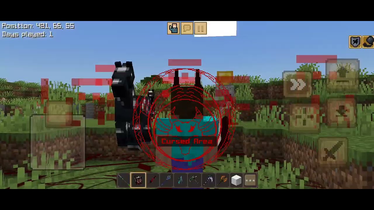 Without voice Minecraft video Minecraft mod #minecraftmod #minecraft #demon #kalludemon