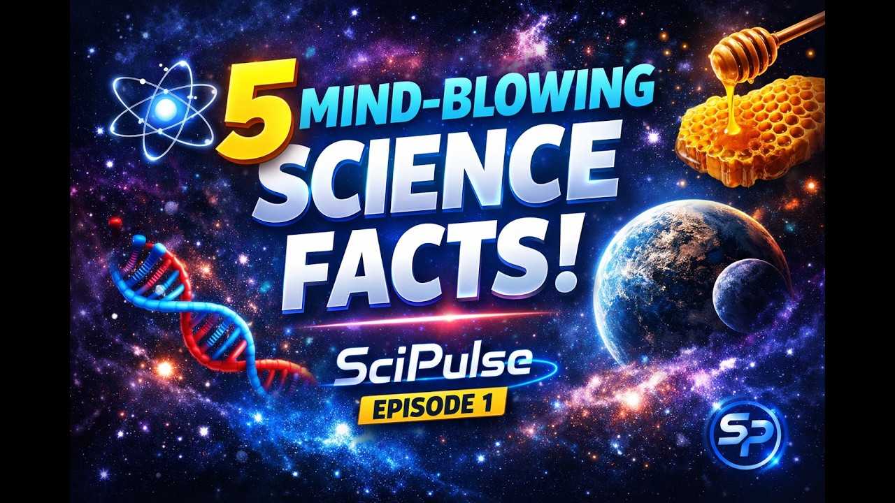 5 Mind-Blowing Science Facts You Didn&rsquo;t Know | SciPulse Episode 1