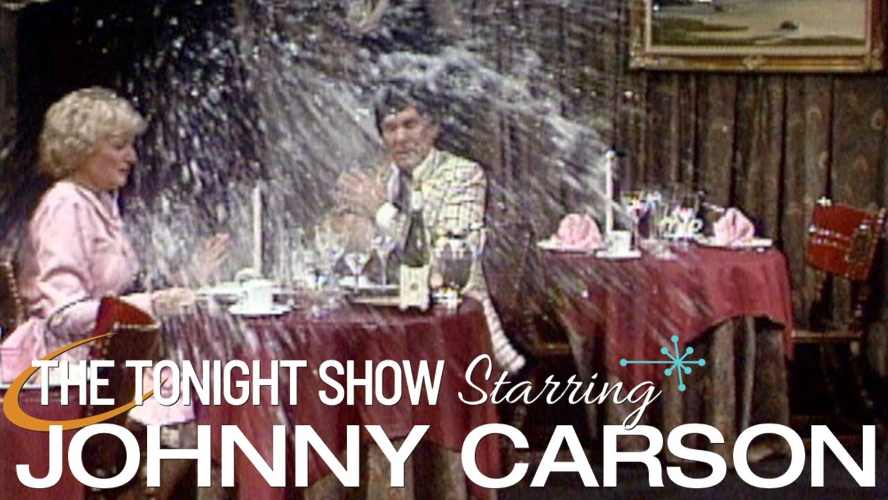 Бетти Уайт в классическом скетче о ресторане в Малибу — Carson Tonight Show