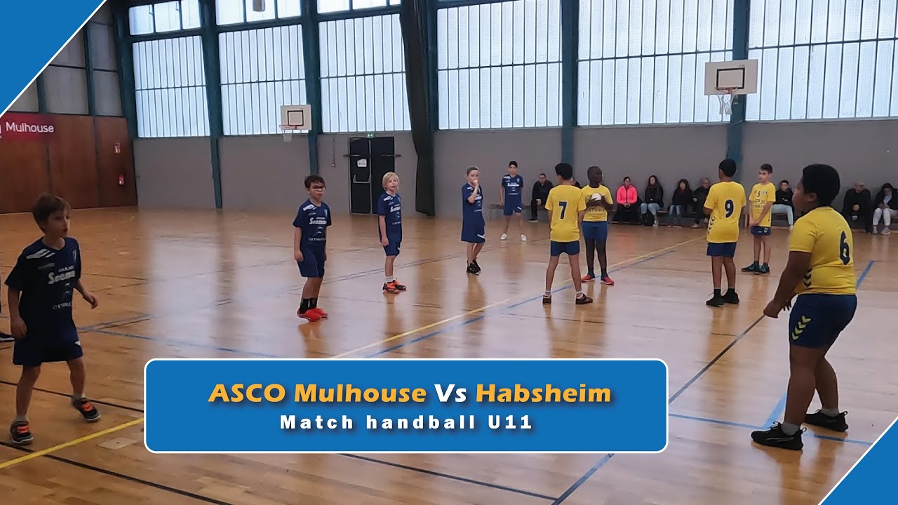 Asco Mulhouse Handball Vs Habsheim U11
