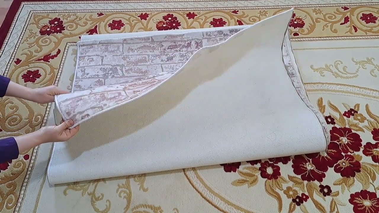 MAKİNEDE halı YIKANIR MI ⁉️Kaymaz taban halı yıkama