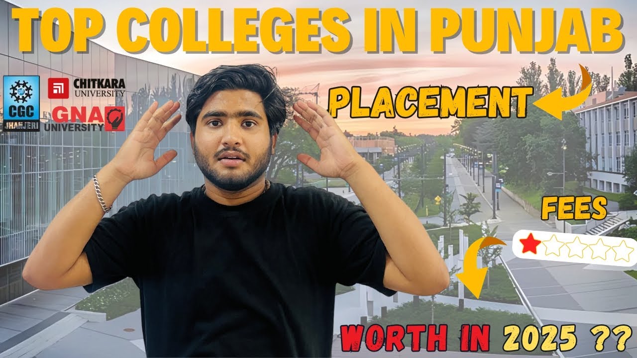Top 5 Colleges in Punjab for B.Tech 2025 🔥 | Best Private Universities with Highest Placement