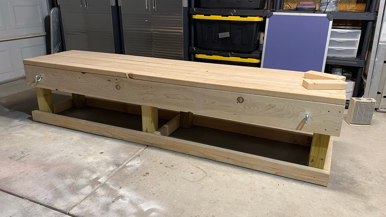 How To: Wooden Motorcycle Workbench