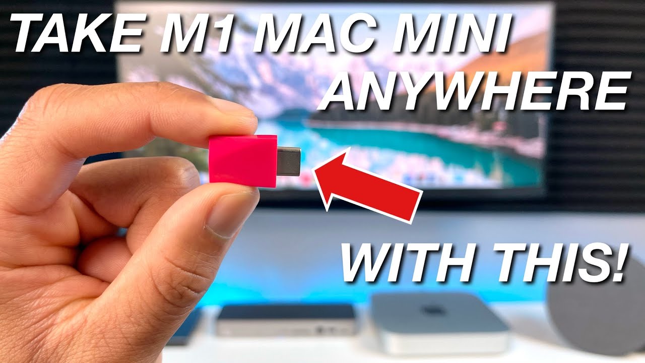 Возьмите свой Mac Mini M1/M2/M4 с собой куда угодно! 🤯