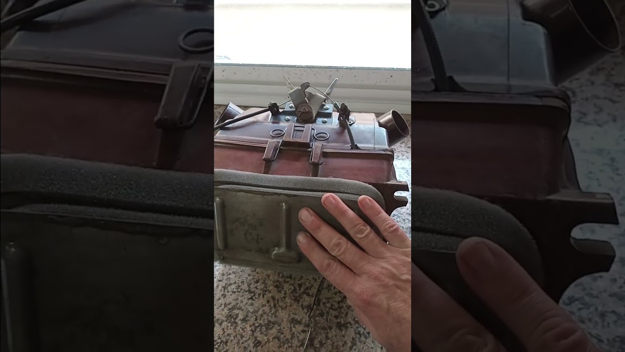 Reparación y prueba de funcionamiento caja calefactora Fiat 125