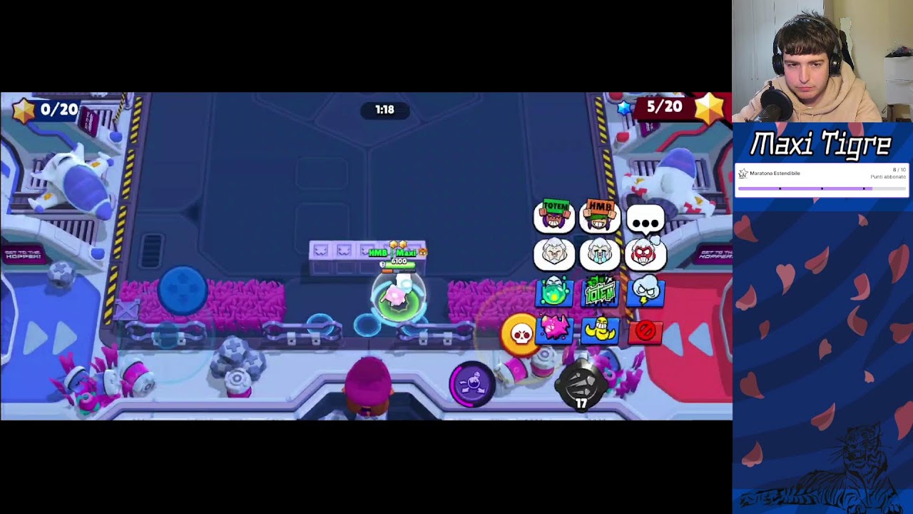 1v1 con la chat su Brawl Stars