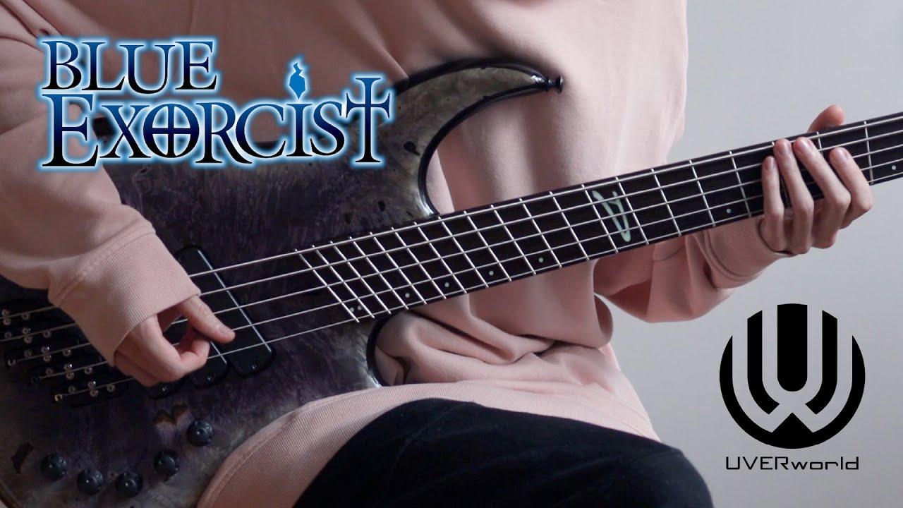 【青の祓魔師 京都不浄王篇】UVERworld - 一滴の影響 ベース弾いてみた Blue Exorcist Season 2 op Itteki no Eikyou Full bass cover
