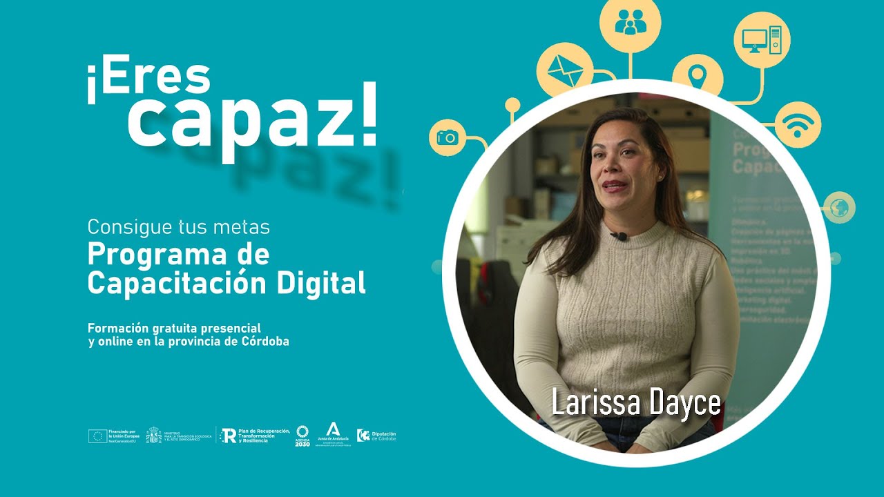 Larissa da el salto con #EresCapaz