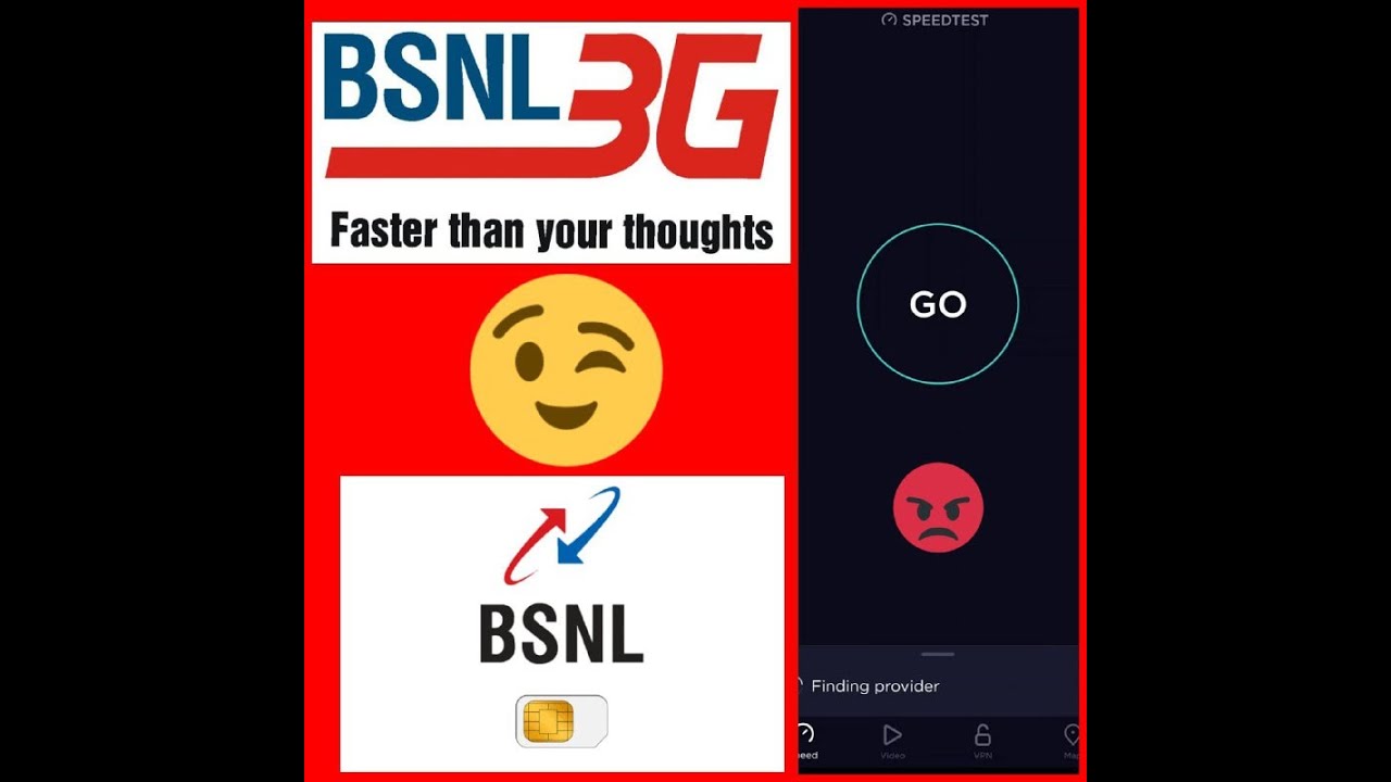 Bsnl speed test| bsnl 3g speed test